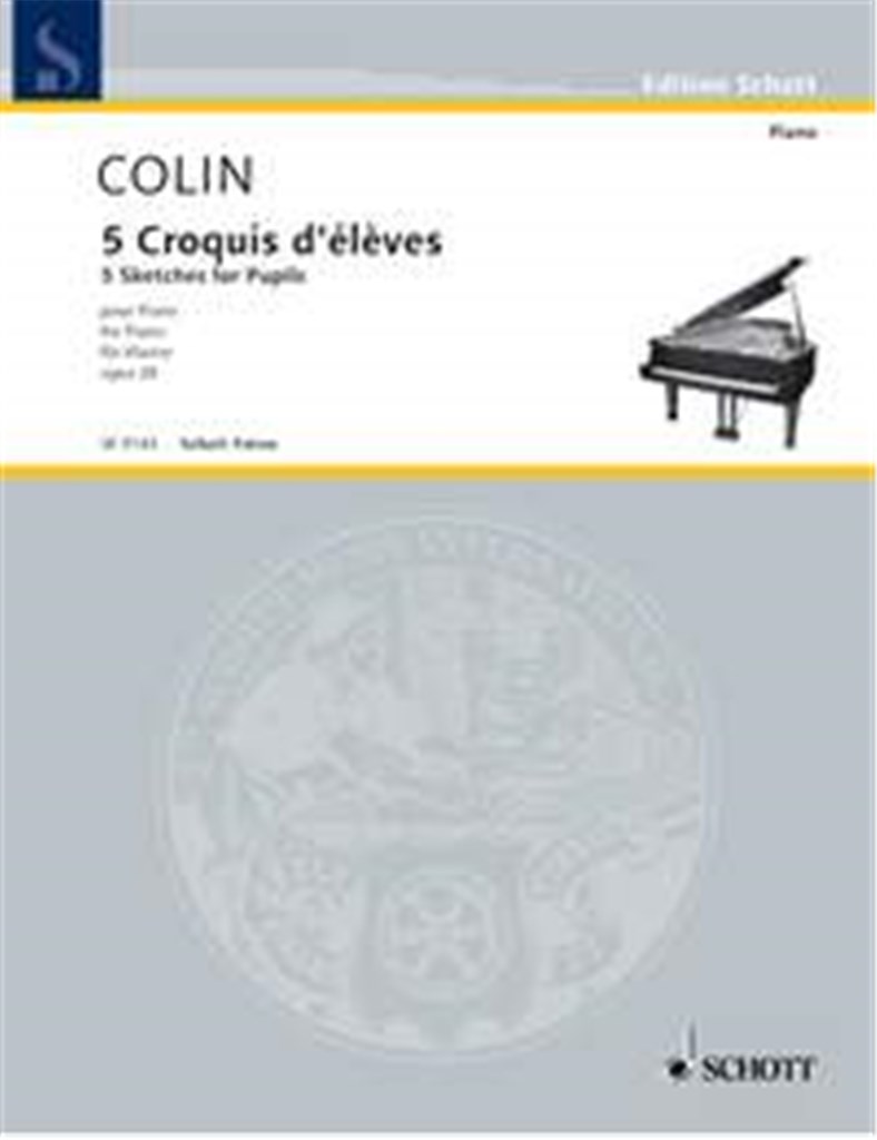 5 Croquis d'elèves op. 28